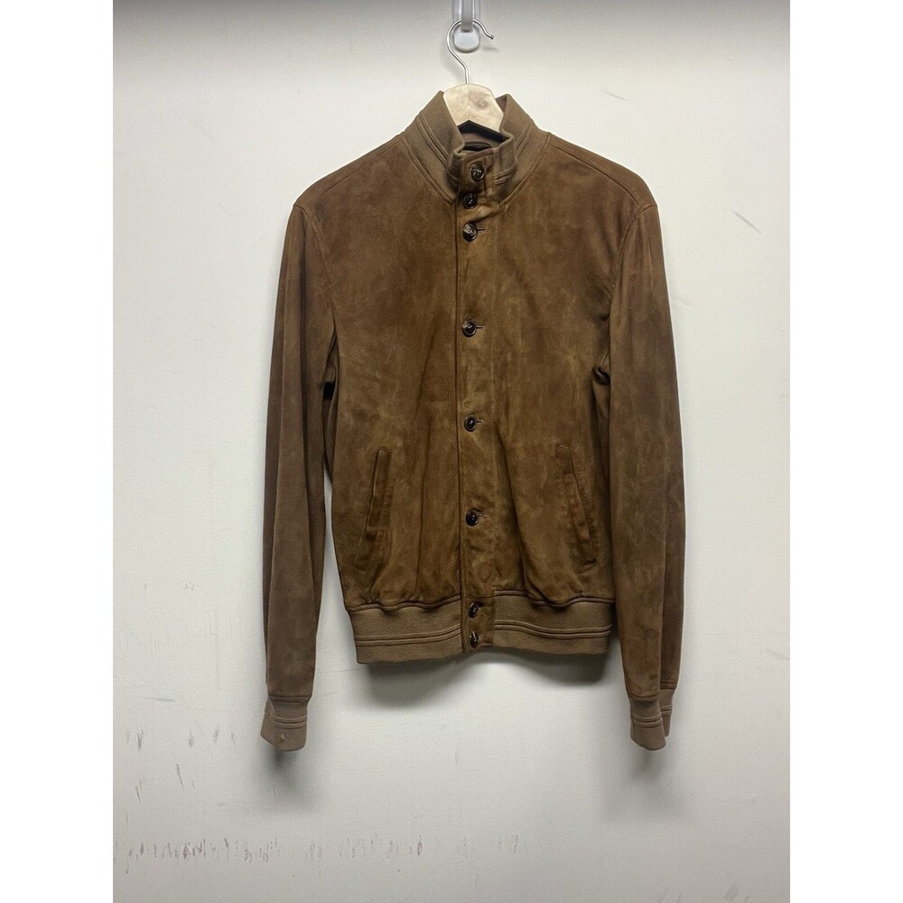 Salle Privee Suede Bomber Jacket
